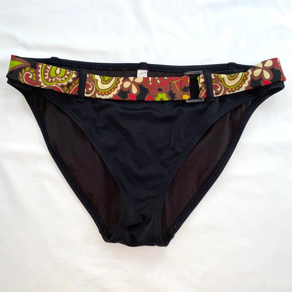Victoria’s Secret‎ XL Belted Black Bikini Bottom in EXCELLENT CONDITION